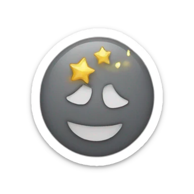 sparkles on pen and paper sticker