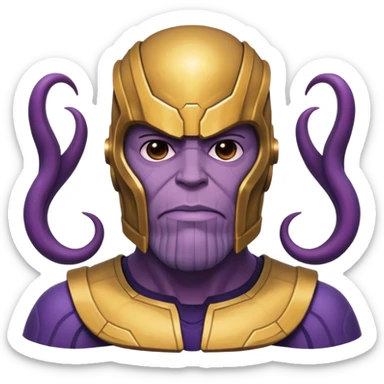 Thanos squid games sticker