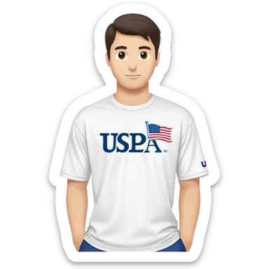 Oversized t shirt from the US Open sticker