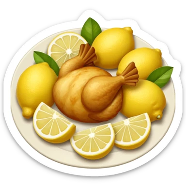 pollo al limon sticker