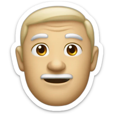 Deux doigt du milieu sticker