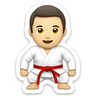 Homme judo sticker