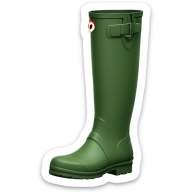 Hunter rain boots  sticker