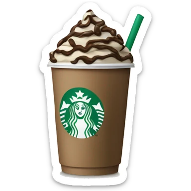 A Starbucks coffee sticker