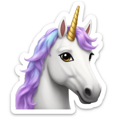 Arian grande as a unicorn sticker