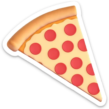 pizza slice sticker