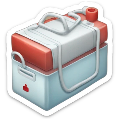 medical transfusion package sticker