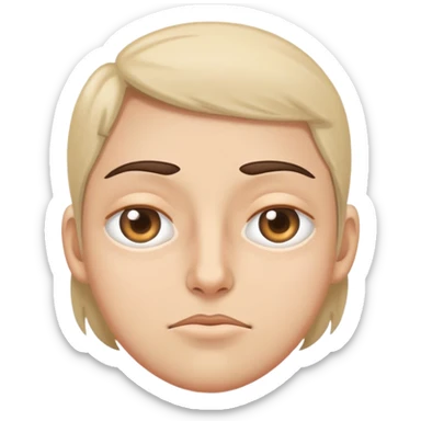 Lazy eyes bag under eyes sticker