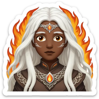 "fire keeper" dark souls 3 character sticker
