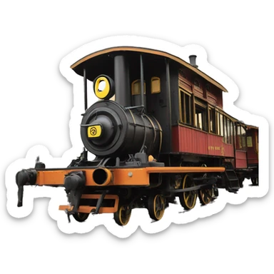 puffing billy  sticker