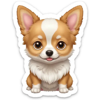 Chihuahua blanca sticker