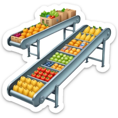 CONVEYER BELT TILL SHOPPING sticker
