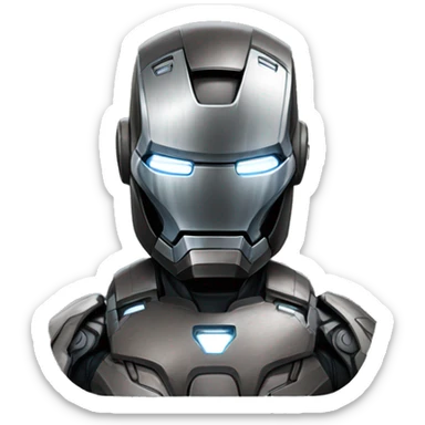 war machine in ironman3 sticker