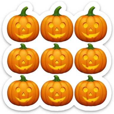 pumpkin sticker