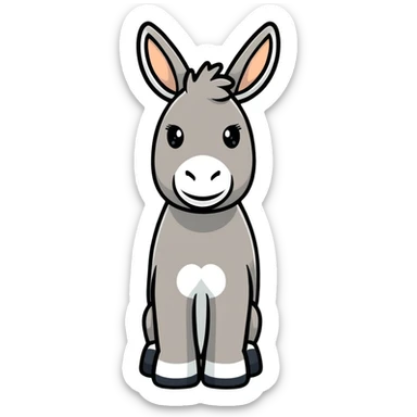 Donkey from Shrek movie sticker