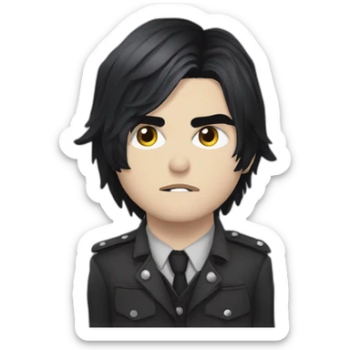 gerard way revenge era sticker