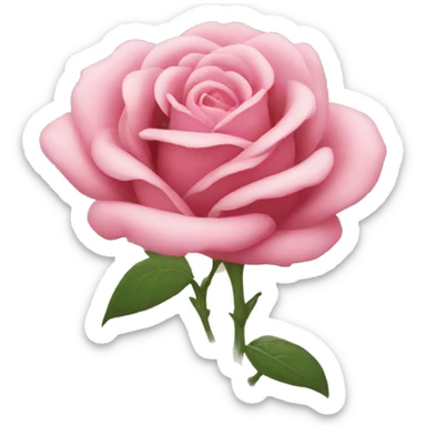 rose flower sticker