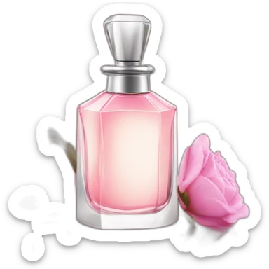 Un flacon de parfum de la marque OFK sticker