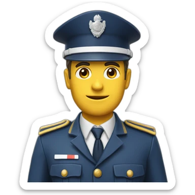 Gendarme france sticker