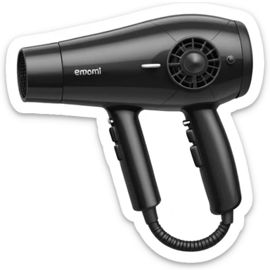 blow dryer sticker