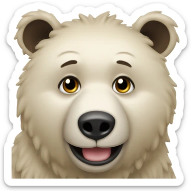 Besofene bär sticker