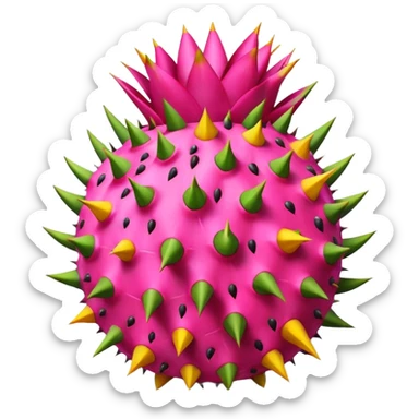 pitahaya fruit sticker