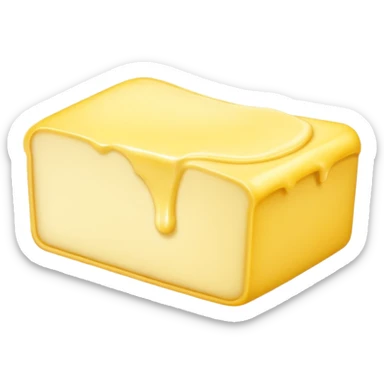 Butter slice sticker