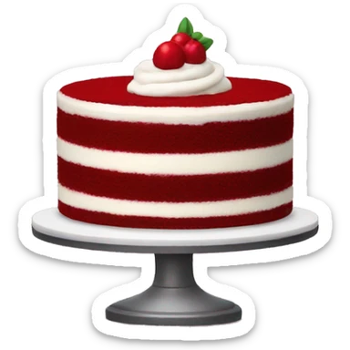 red velvet cake sticker