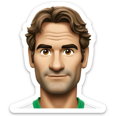 Roger Federer sticker