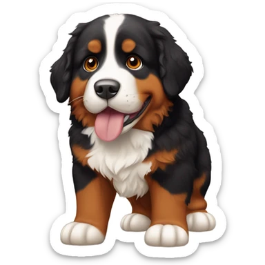 Bernese mountain dog sticker