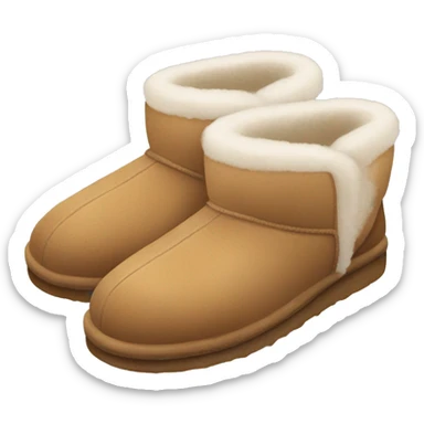 UGG slippers  sticker