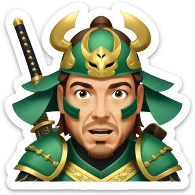 Samurai Guardian sticker