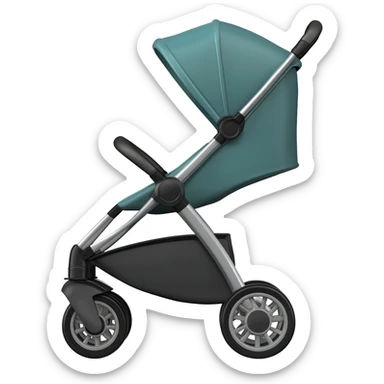 Carrito de bebe sticker