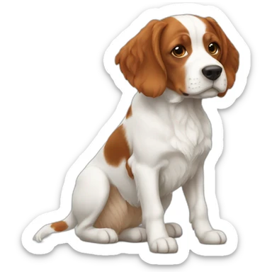 french brittany sticker