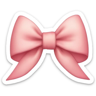 coquette bow sticker