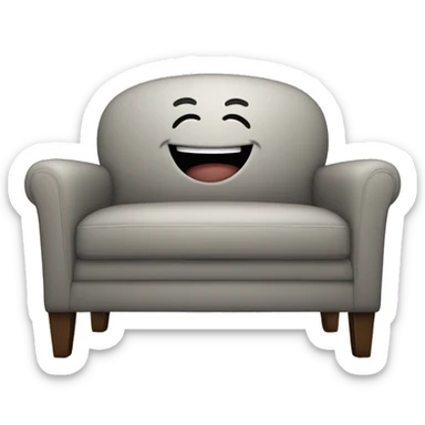 Furniture laughing  sticker