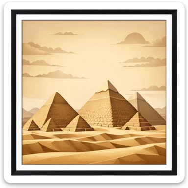 pyramids of giza sticker