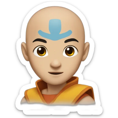 aang avatar sticker