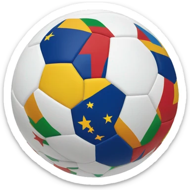 Euro 2024 logo sticker