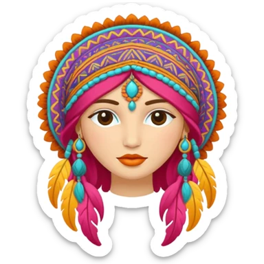 Boho style  sticker