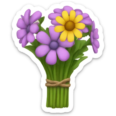 Flauwers sticker