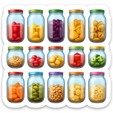 Foods in Jars sticker