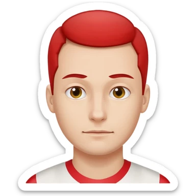 polish man with poland flag sticker