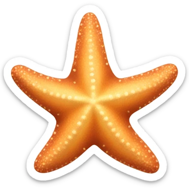 Starfish sticker