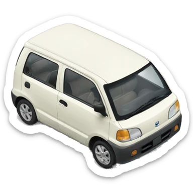 Japanese Kei car  sticker