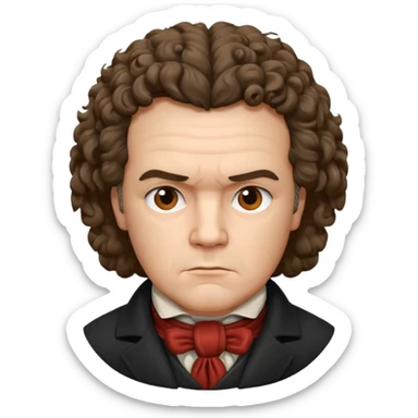 Beethoven  sticker