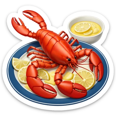 lobster meal sticker