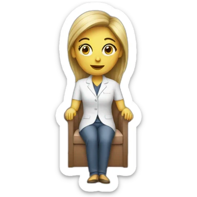 female-therapist sticker