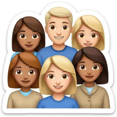 personas interesadas sticker