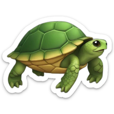 Tortue mimi sticker